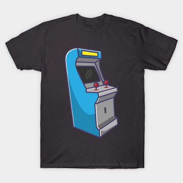 game arcade T-Shirt by fflat hds